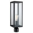 thumbnail image 1 of 40754 BK-Trans Globe Lighting-Oxford - One Light Outdoor Post Lantern, 1 of 1