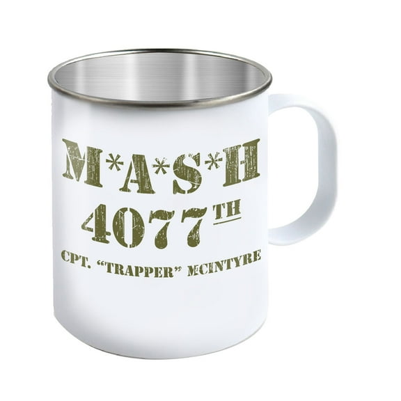 4077th MASH Col. Potter Distressed Camp Mug