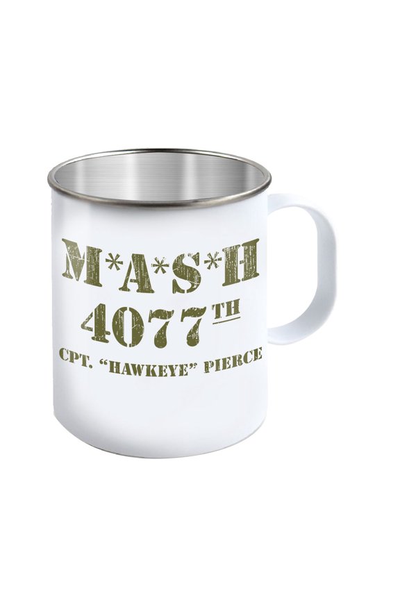 4077th MASH Hawkeye Distressed Camp Mug