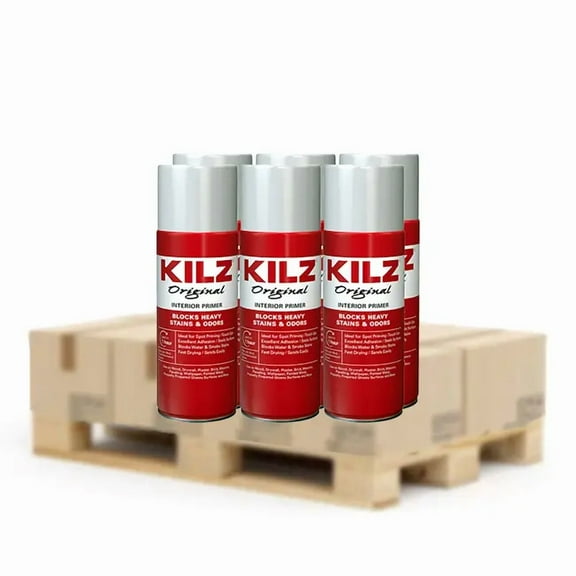 408-Pack of 13 oz Kilz 10004 White Original Aerosol Interior Primer
