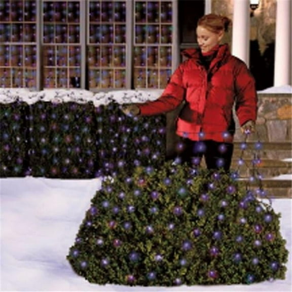 40803-71 4 x 6 ft. 100 Blue LED Net Light Set