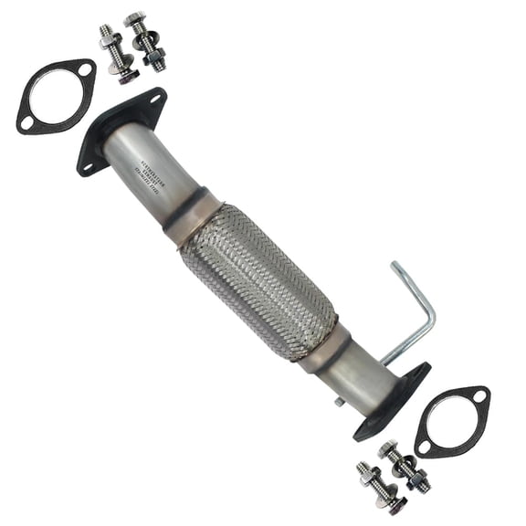 Northeastern Exhaust Stainless Steel Front Flex Pipe Compatible with 20132018 Hyundai Santa Fe Sport 2.4L | Includes Free Gaskets | Direct-Fit Replacement