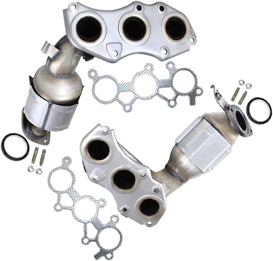 Northeastern Exhaust Stainless Steel Pair of Manifold Catalytic Fits 2007-2009 Lexus RX350 3.5L & 2008-2013 Toyota Highlander 3.5L – EPA-Approved