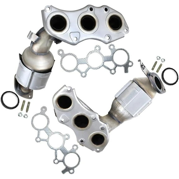 Northeastern Exhaust Stainless Steel Pair of Manifold Catalytic Fits 2007-2009 Lexus RX350 3.5L & 2008-2013 Toyota Highlander 3.5L – EPA-Approved