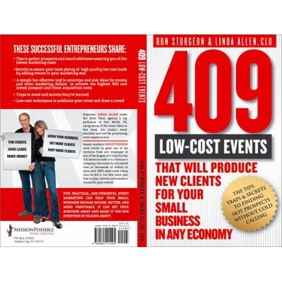 Pre-Owned 409 Low-Cost Events (Paperback) 0985111208 9780985111205