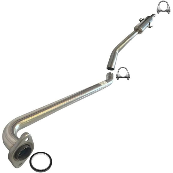 Northeastern Exhaust Stainless Steel Resonator Pipe Fits 19982002 Chevrolet Prizm & Toyota Corolla 1.8L Sedan Direct Fit