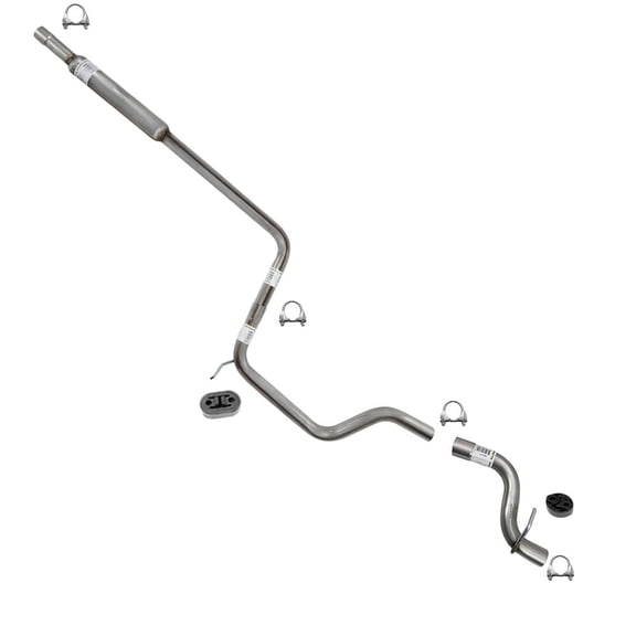 Northeastern Exhaust Resonator & Extension Pipe Fits 2000-2007 Ford Taurus & 2000-2005 Mercury Sable 3.0L (Fits VIN Code S, U & VIN Code 2 Flex Engine Only) - Direct Fit | Stainless Steel System Kit