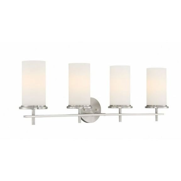4094-84-Minka Lavery-Haisley - 4 Light Bath Vanity-Brushed Nickel Finish