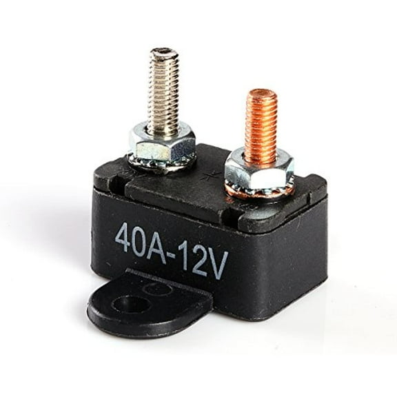40A 12V DC Type Auto Reset Circuit Breaker w/Bracket