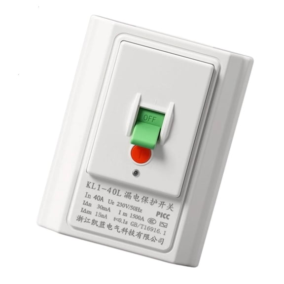 40A Air Conditioner Leakage Protector Switches PC Housing Safety Switches
