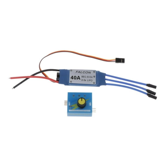 40A ESC OPTO 2 Brushless ESC Electronic Controller 5V/3A BEC with Governor for RC Helicopter