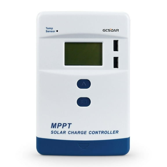 40A MPPT Solar Charge Controller, 12V/24V, Max PV 100V, Built-in Bluetooth