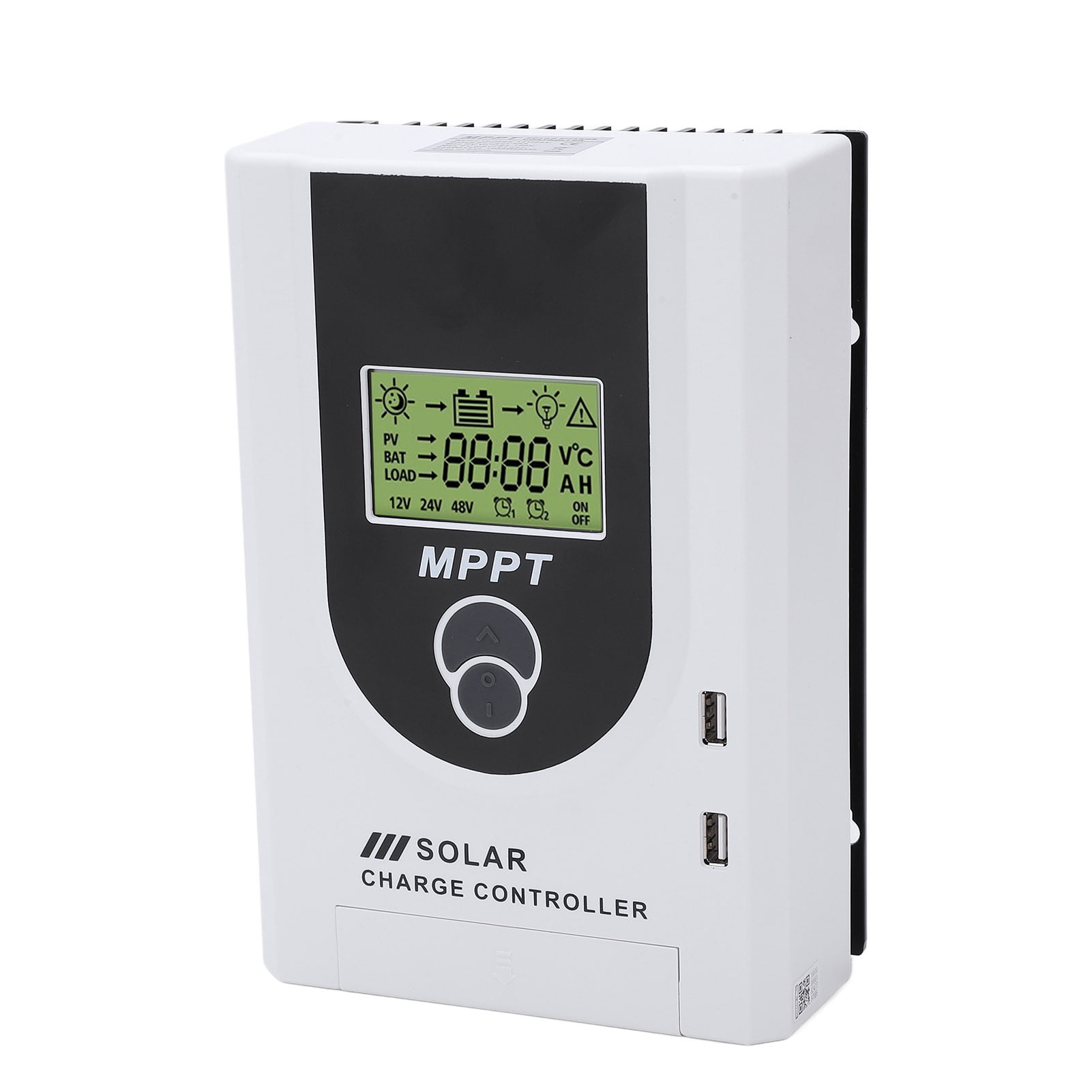 40A MPPT Solar Charge Controller, Solar Panel Regulator 12V/24V IP30