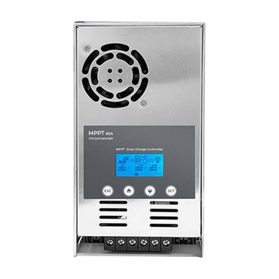 40A MPPT Solar Charge and Discharge Controller 12V 24V 36V 48VAuto for Max PV 150VOC Lead Acid Lithium Battery,1 * MPPT Solar Controller,As Shown