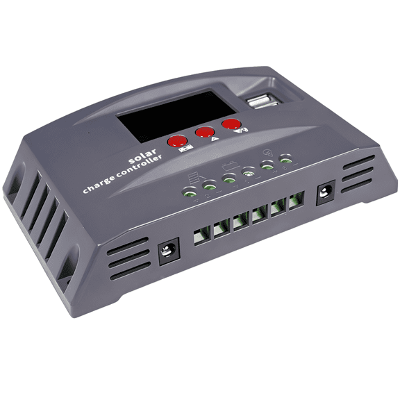 40A MPPT Solar Panel Battery Controller 12V/24V Auto, Intelligent Charger Regulator with LCD Display, Max. 960W Photovoltaic Input