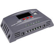 40A MPPT Solar Panel Battery Controller 12V/24V Auto, Intelligent Charger Regulator with LCD Display, Max. 960W Photovoltaic Input