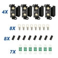 40A MIDI FUSE KIT 4 ANS Holder 7 x 40 AMP Fuses For Redarc BCDC Dual