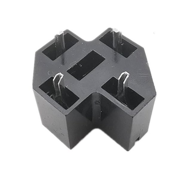 40A Relays Connector Socket 4/5 Pin Relays Holder For Circuit Board Installation