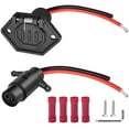 thumbnail image 1 of 40A Waterproof Trolling Motor Plug & Receptacle Set for Minn Kota Marine Boats 12-48V System - Quick Connect with 2 Pre-Wired Male/Female Connectors$$Watercraft, 1 of 8
