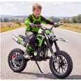 thumbnail image 1 of 40CC Kids Dirt Bike, 4-Stroke Gas Powered Mini Motorcycle for Kids Ages 6-14, 25MPH Youth Off Road Dirt Bike with Dual Disc Brakes, Full Suspension, No Oil Mixing, Easy Start, 1 of 9