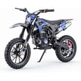 thumbnail image 1 of 40CC Kids Dirt Bike, 4-Stroke Gas Powered Mini Motorcycle for Kids Ages 6-14, 25MPH Youth Off Road Dirt Bike with Dual Disc Brakes, Full Suspension, No Oil Mixing, Easy Start, 1 of 9