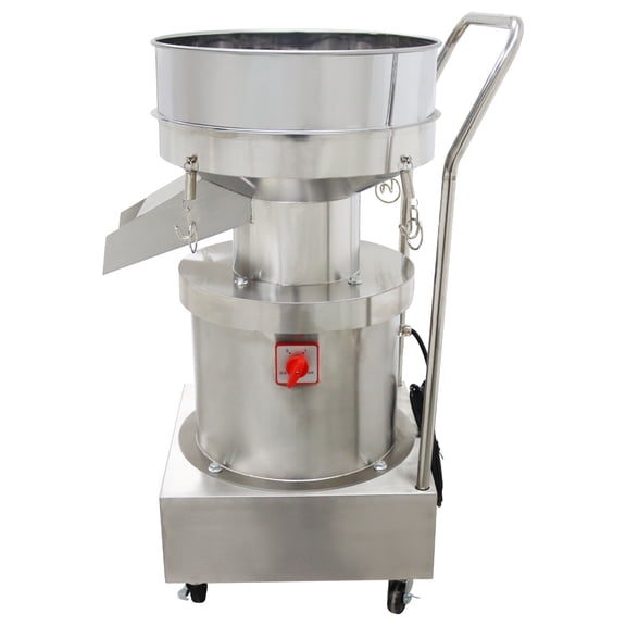 40CM Powder Linear Vibrating Screen Shaker Electric Sieve Stainless Steel 110V