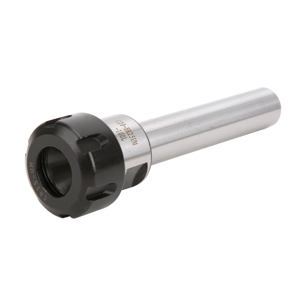 40CR Spannzangen-Verlängerungsstange C40-ER25UM-100L – 100 Mm Länge, Gerader Schaft, Für Präzisionsbearbeitung
