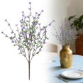 thumbnail image 1 of 40Cm Artificial Cherry Blossom Branches Creamy Pink Flowers Frosted Finish For Tall Vase Centerpieces Wedding Home Decor, 1 of 9