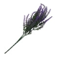 thumbnail image 1 of 40Cm Purple Provence Lavender Artificial Flowers Plastic Fake Plants Bridal Bouquet Indoor Outdoor Wedding Home Garden Decor, 1 of 9
