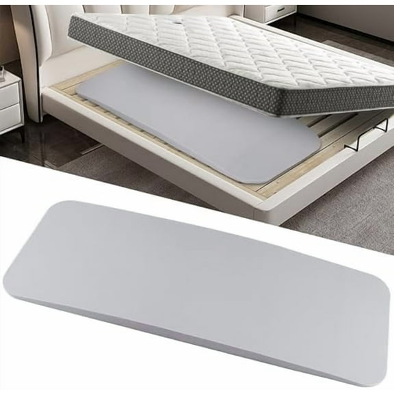 40D 60'' High Density Sagging Mattress Support Under Mattress Support Pad to Fix Sinking Beds Foam Insert Pad for Sagging Bed Repair and Boards Hardener Foam Cushion for Firming Pad 60"x24"x2" (Grey)