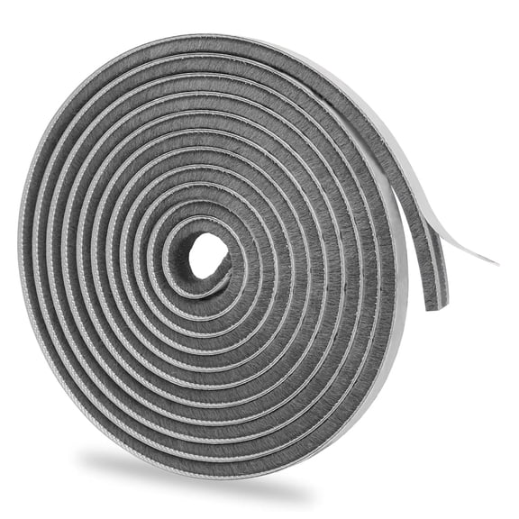 40FT Weather Stripping Door Seal Window Seal - Brush Window Insulation Door Weather Stripping Anti-Draft for Door Insulation Soundproofing