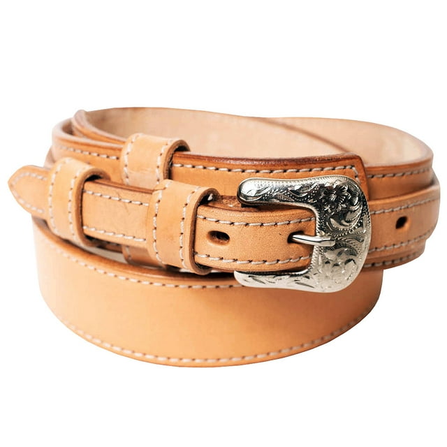 40GM 46 In Western Hilason Genuine Leather Mens Ranger Belt 1.5" Width