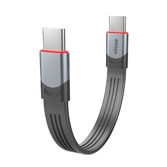 40Gb Type-C USB C Data Cable 100W USB-C Data Cord Male-Male Charger Thunderbolt4-compatible Fast Charging Cord