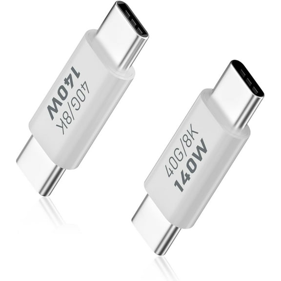 40Gbps, Short USB C to USB C Cable 240W, Right Angle USB C Cable Short Flat USB C Cable PD3.1 USB 4 Cable for Thunderbolt 4