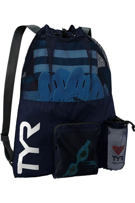 40L Big Mesh Mummy Backpack - Navy