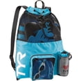thumbnail image 1 of TYR Big Mesh Mummy Backpack - Ventilated Swim Gear Athletic Sport Bag, Blue, 1 of 4
