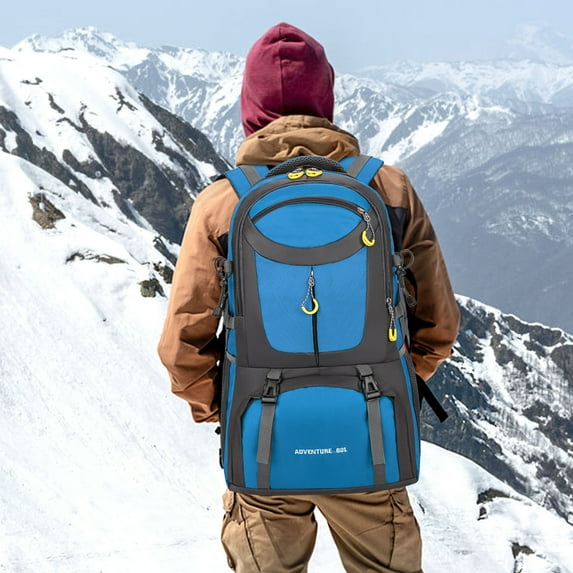 40L Camping Hiking Backpack for Trekking Climbing Outdoor, Large Outdoor Sport Travel Daypack Rucksack,Lightweight Foldable Packable Backpack for men women