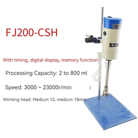 40L Digital High Speed Automatic Lab Shearing Emulsifying Cosmetic Cream Homogenizer Mixer Machine Motor Blender ,Easy to Operate