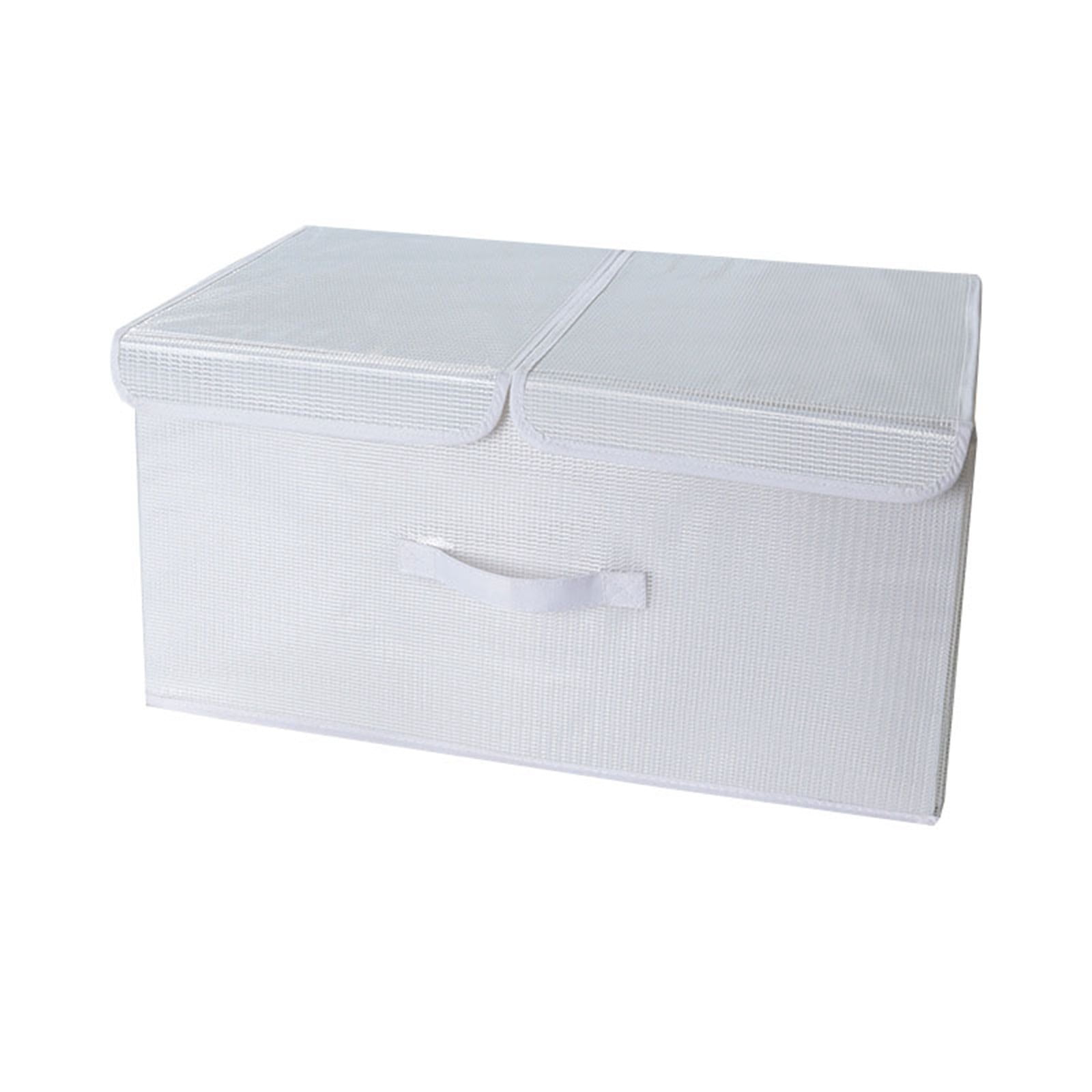 40L Double Storage Organizer with Lids Bedspread Storage Bag for Moving
