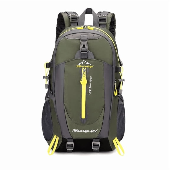 Saierfour 40L Hiking Backpack, Water-Resistant Travel Rucksack for Men & Women, Lightweight