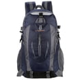 thumbnail image 1 of 40L Lightweight Hiking Backpack, Waterproof Outdoor Camping Rucksack, Multi-functional Travel Daypack for Climbing, Trekking and Day Trips., Navy, 1 of 3