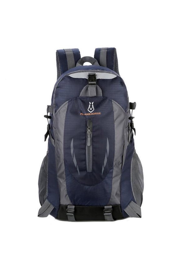 40L Lightweight Hiking Backpack, Waterproof Outdoor Camping Rucksack, Multi-functional Travel Daypack for Climbing, Trekking and Day Trips., Navy