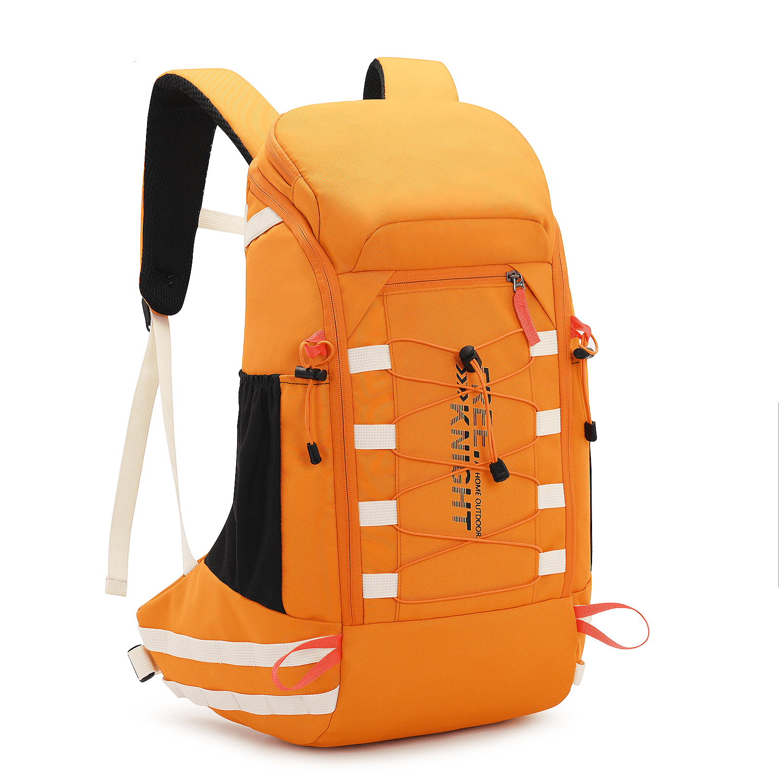 PORRASSO Waterproof Hiking Backpack - 20L Breathable Daypack With Hydration Bladder Space, Reflective Strips