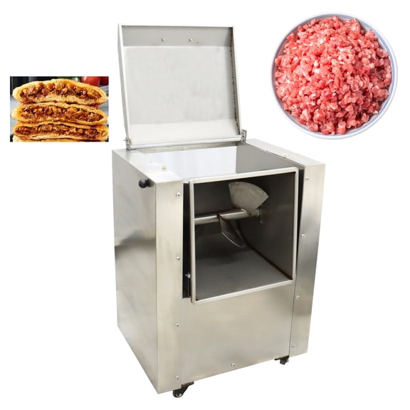40L Meat Mixer Machine Horizontal Electric Stainless Steel Automatic Multifunctional Commercial 110V