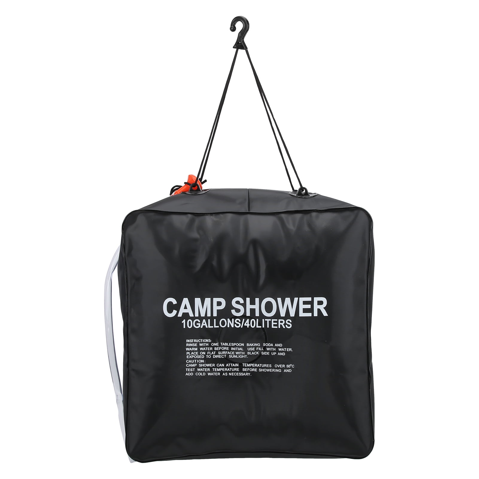 40L Solar Shower Bag Water Bag Energy Heated Bathing Solar Heated