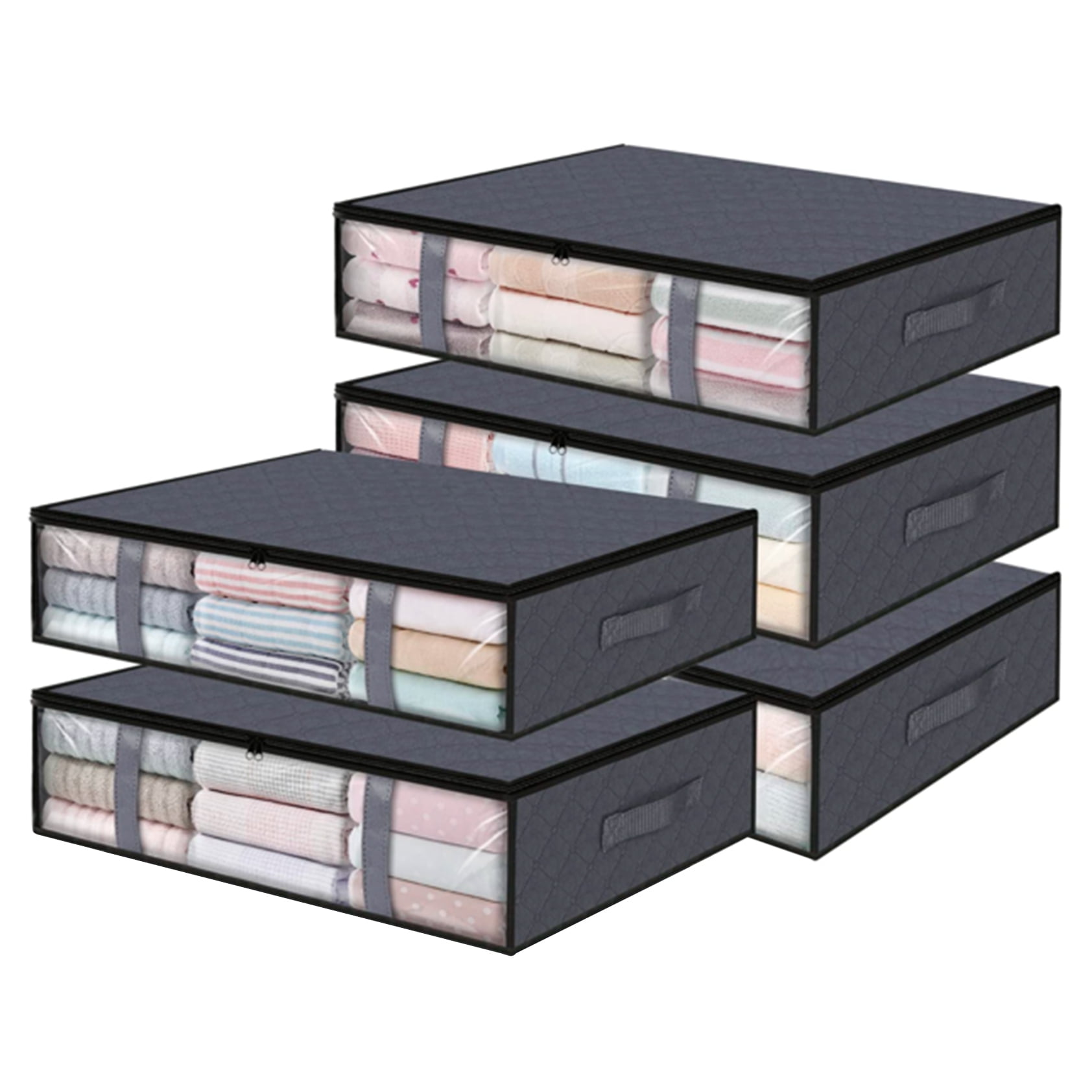 40L Under Bed Storage Containers, Large Capacity Underbed Storage Bags