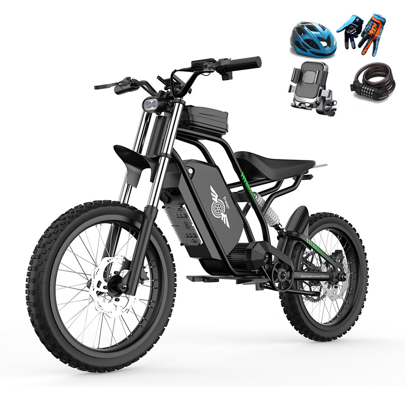 40MPH Electric Bicycle,Dual-Mode Electric Dirt Bike 3000W(Peak)Freego Nova3 Electric Motorcycle Bike for Adults,Mid-Drive Motor, 60V/25Ah Battery,17x3.15 Tire Full Suspension Hydraulic Brake