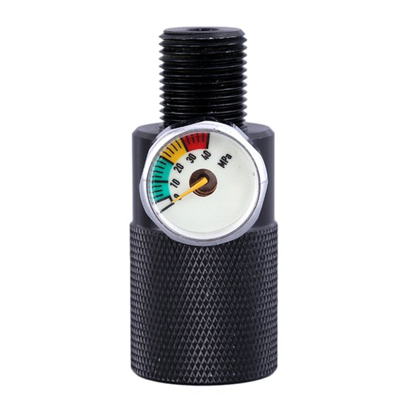 40MPa Inflator Adapter Fast & 40MPa Inflator Adapter with Male Connector & Illuminated Pressure Gauge