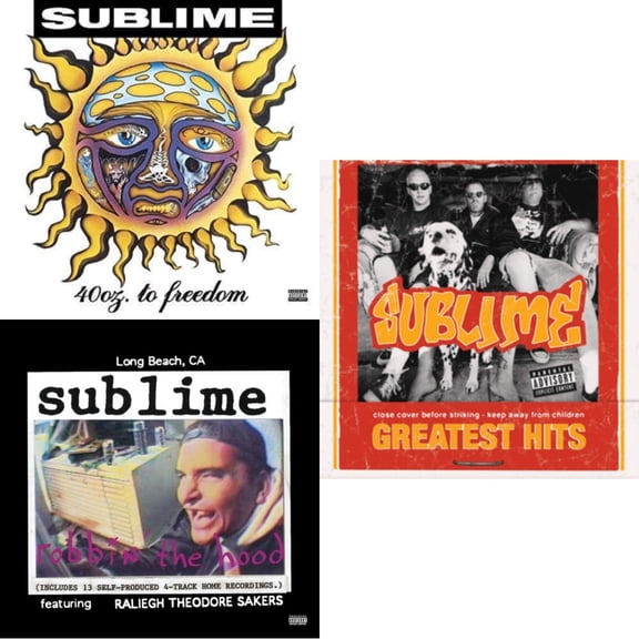 40Oz. To Freedom & Robbin The Hood & Greatest Hits (X) [LP Vinyl Bundle]