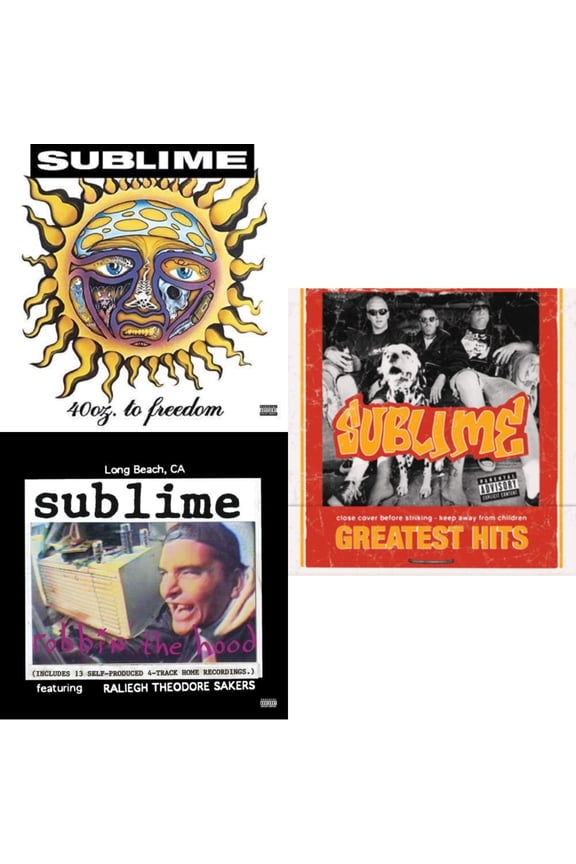 40Oz. To Freedom & Robbin The Hood & Greatest Hits (X) [LP Vinyl Bundle]